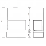 EDILKAMIN Side 2 N sx стекло справа