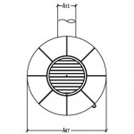 HARK Bella Rosa 5 Viva ECOplus creme-wei? рамка хром верх. подкл.