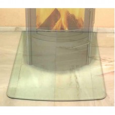 HARK Предтопочный лист сегментная арка стекло