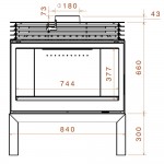 LISEO L91 L стекло слева