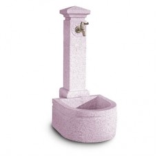 Садовый родник (фонтан) TARVISIO розовый PALAZZETTI