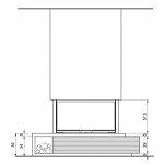PALAZZETTI KENT dx под SF 100 3D