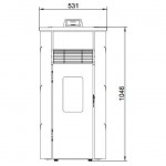 PALAZZETTI Ecofire LIA 6 beige