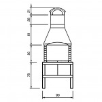 Гриль-модуль MARBELLA GRILL (Palazzetti)