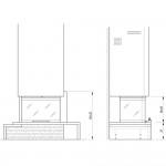 PALAZZETTI TEXAS sx под S78 3D
