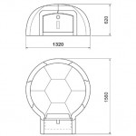 SUNDAY Духовой шкаф VOLTA 120