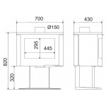 SUPRA Persee sur Pied на ножке