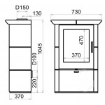 THORMA LANDSHUT II TOP черн/корич