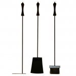 ВУЛКАН Каминный набор VKN011-R9005 черный