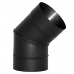 Отвод VBR 45? D120, нерж., черный (Вулкан)