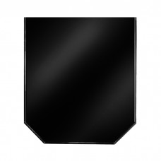 Предтопочный лист VPL061-R9005 900х800 черный ВУЛКАН дымоходы